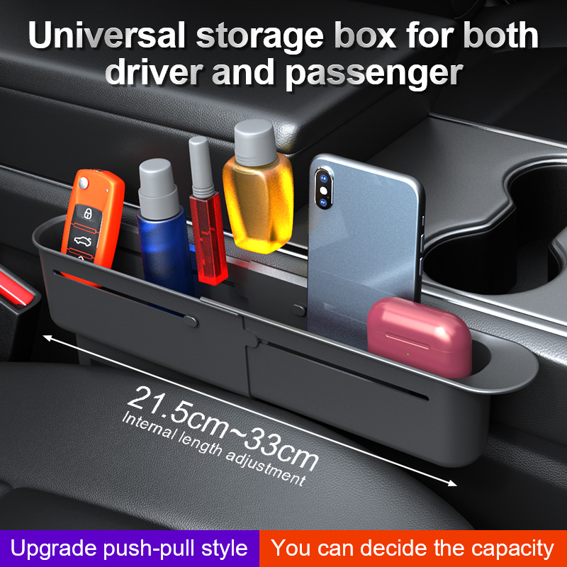 Phone Accessories Organizer - Boîte de rangement universelle pour siège