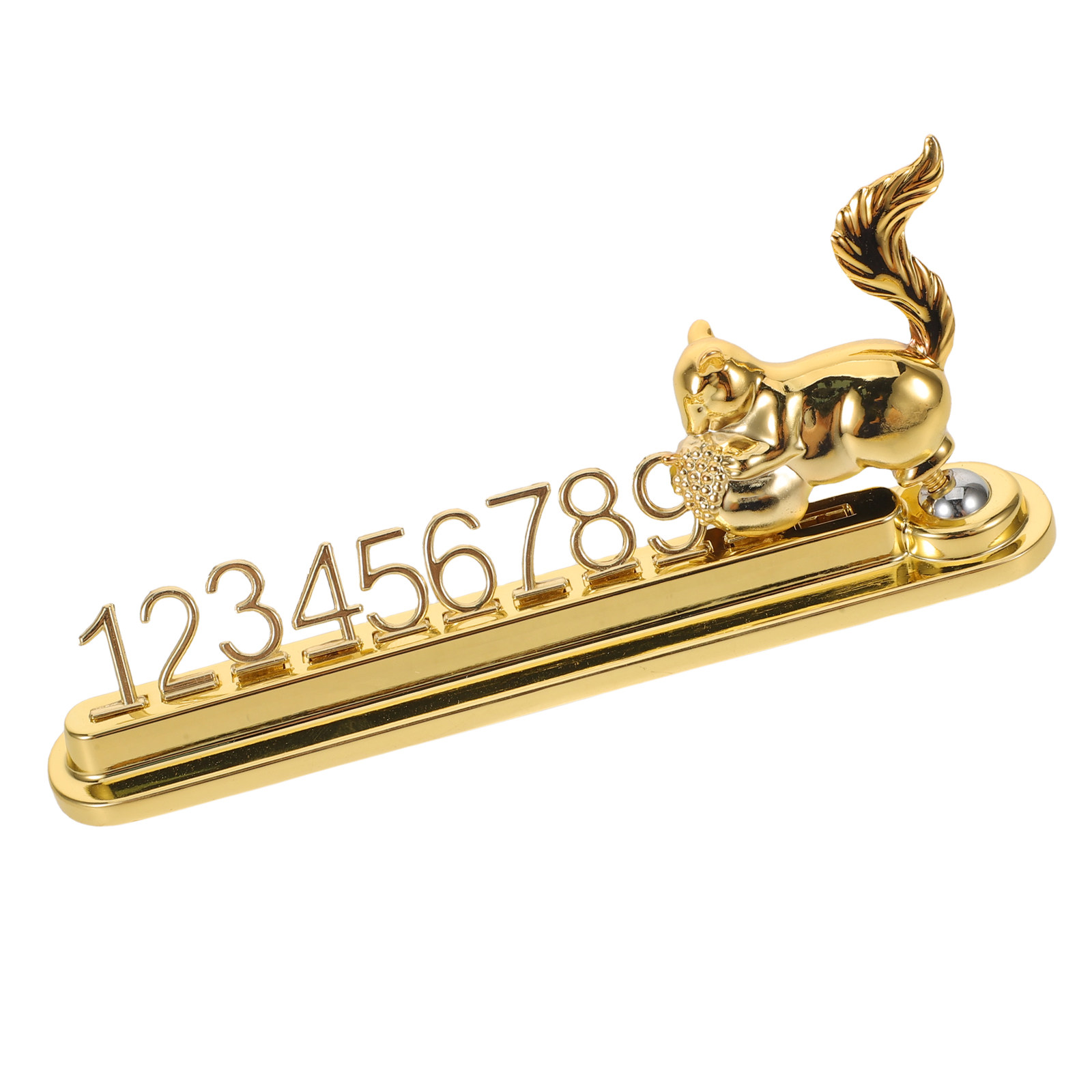 Phone Accessories Shop Design - Plaque de stationnement temporaire en métal