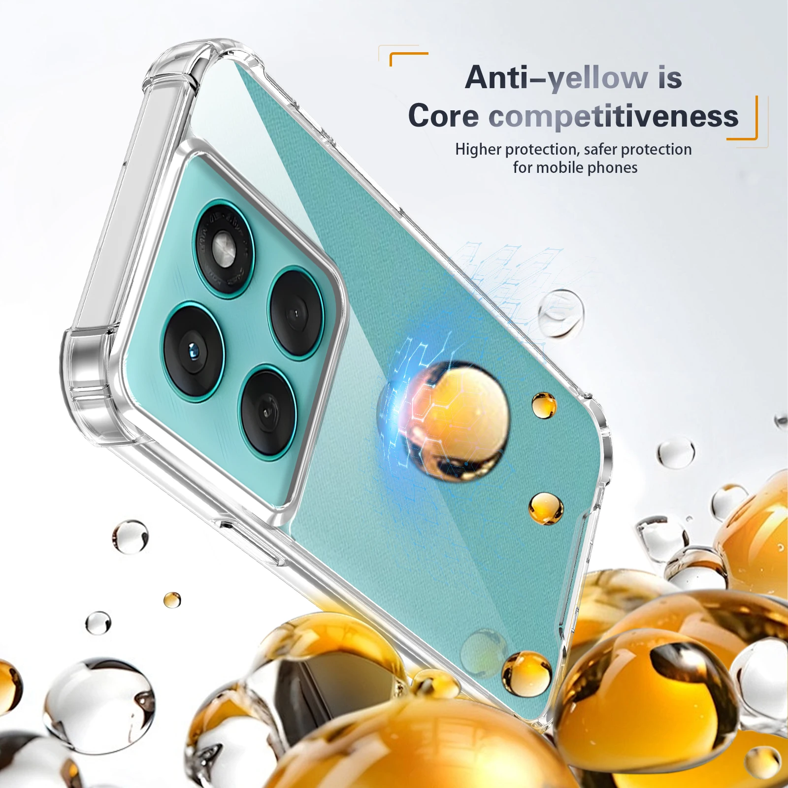 Phone Accessories Online Store - Étui transparent pour Motorola Edge 60