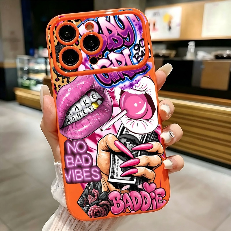 Phone Accessories For Girls - Coque de téléphone antichoc souple en