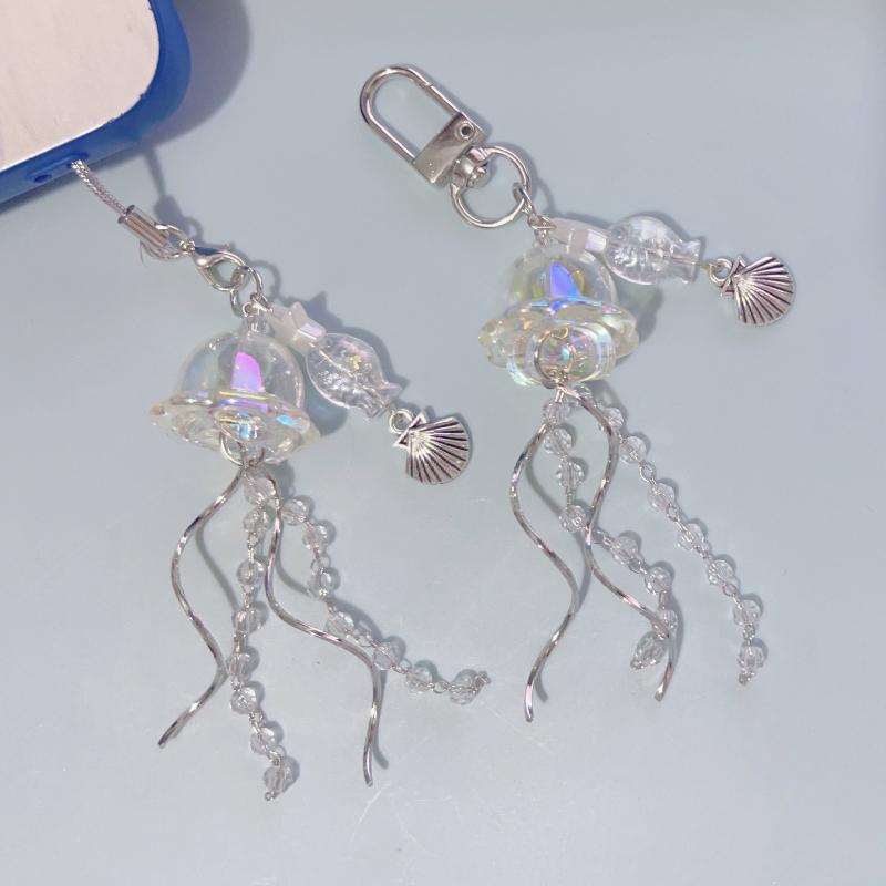 Phone Accessories For Teens - Cordon de téléphone perlé, porte-clés étoile