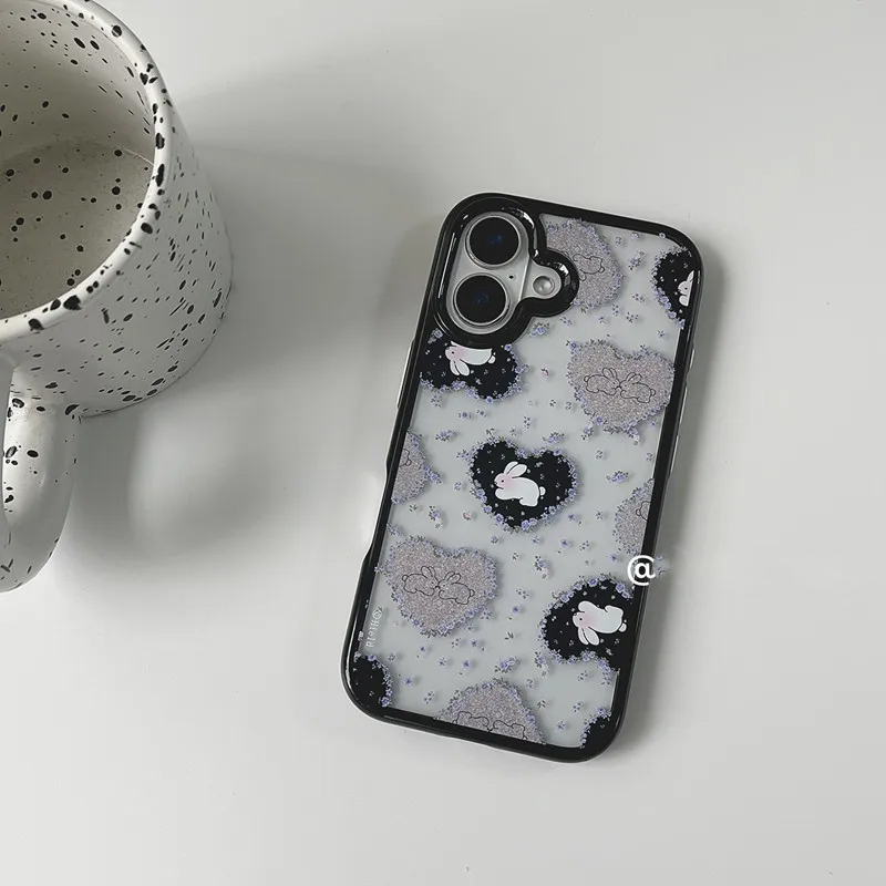 Phone Accessories For Girls - Coque de téléphone en acrylique motif