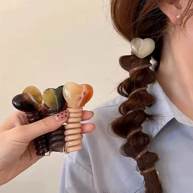 Phone Accessories Design - Élastique à cheveux pour femmes, corde