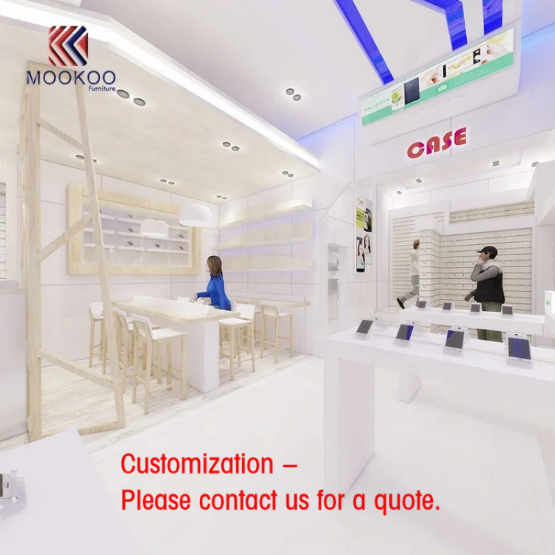 Phone Accessories Shop Design - Présentoirs de magasin de téléphonie mobile