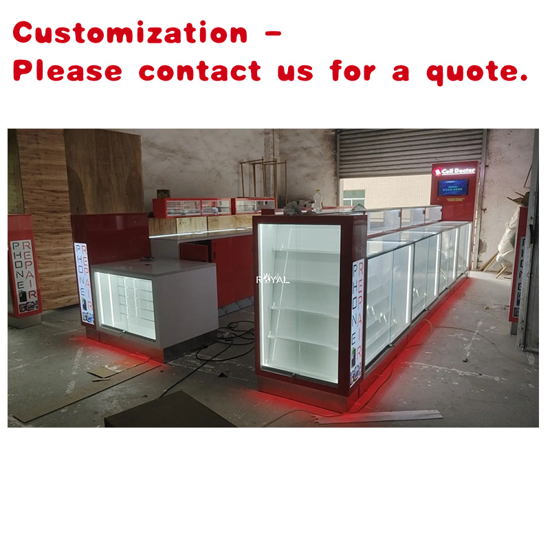 Phone Accessories Shop Design - Centre commercial personnalisé, accessoires de téléphone
