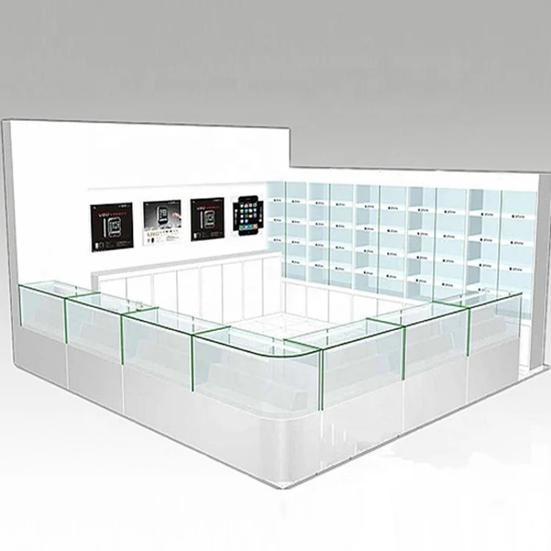 Phone Accessories Design - Vitrine de présentation de téléphones portables