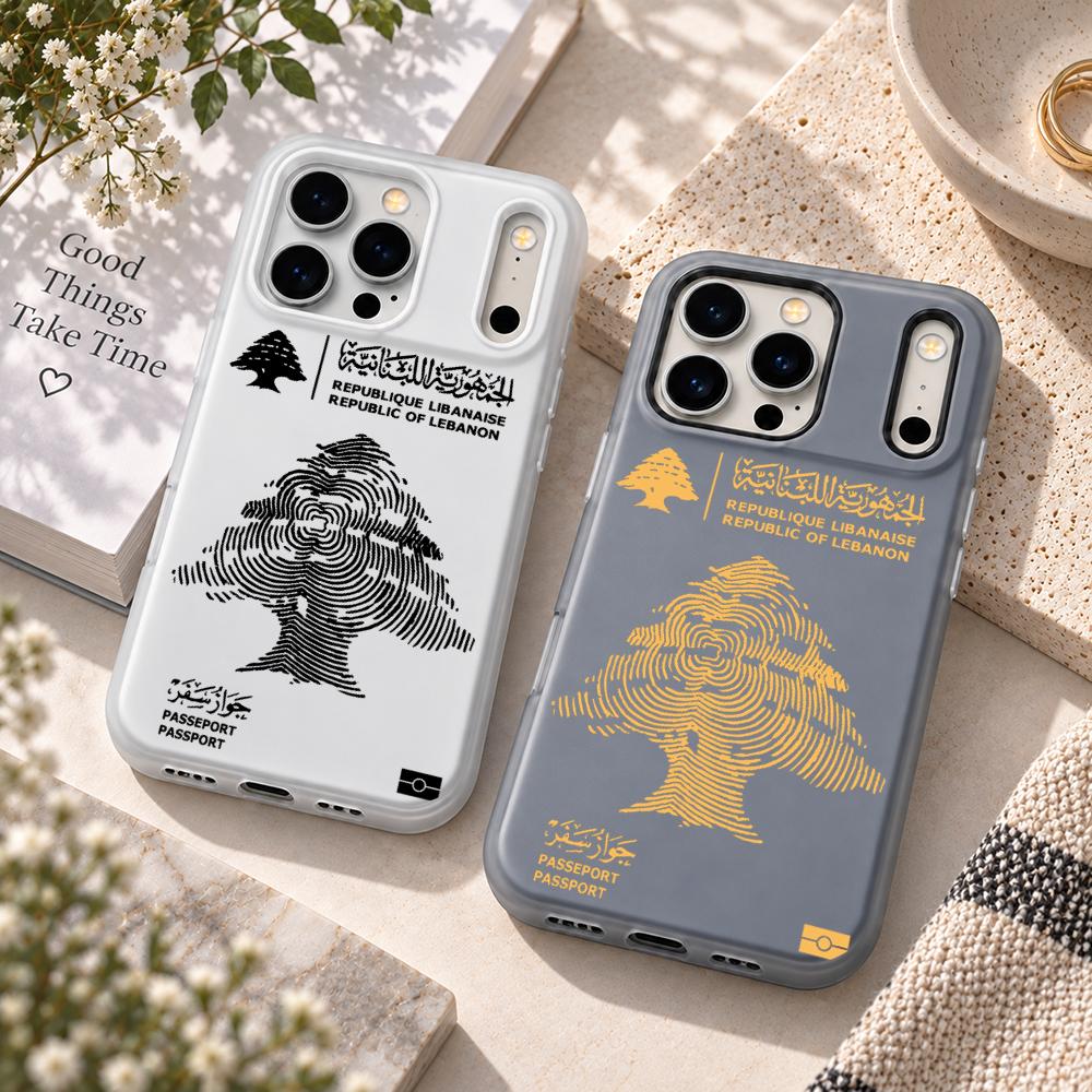 Phone Accessories Lebanon - Coque de téléphone passeport Liban pour