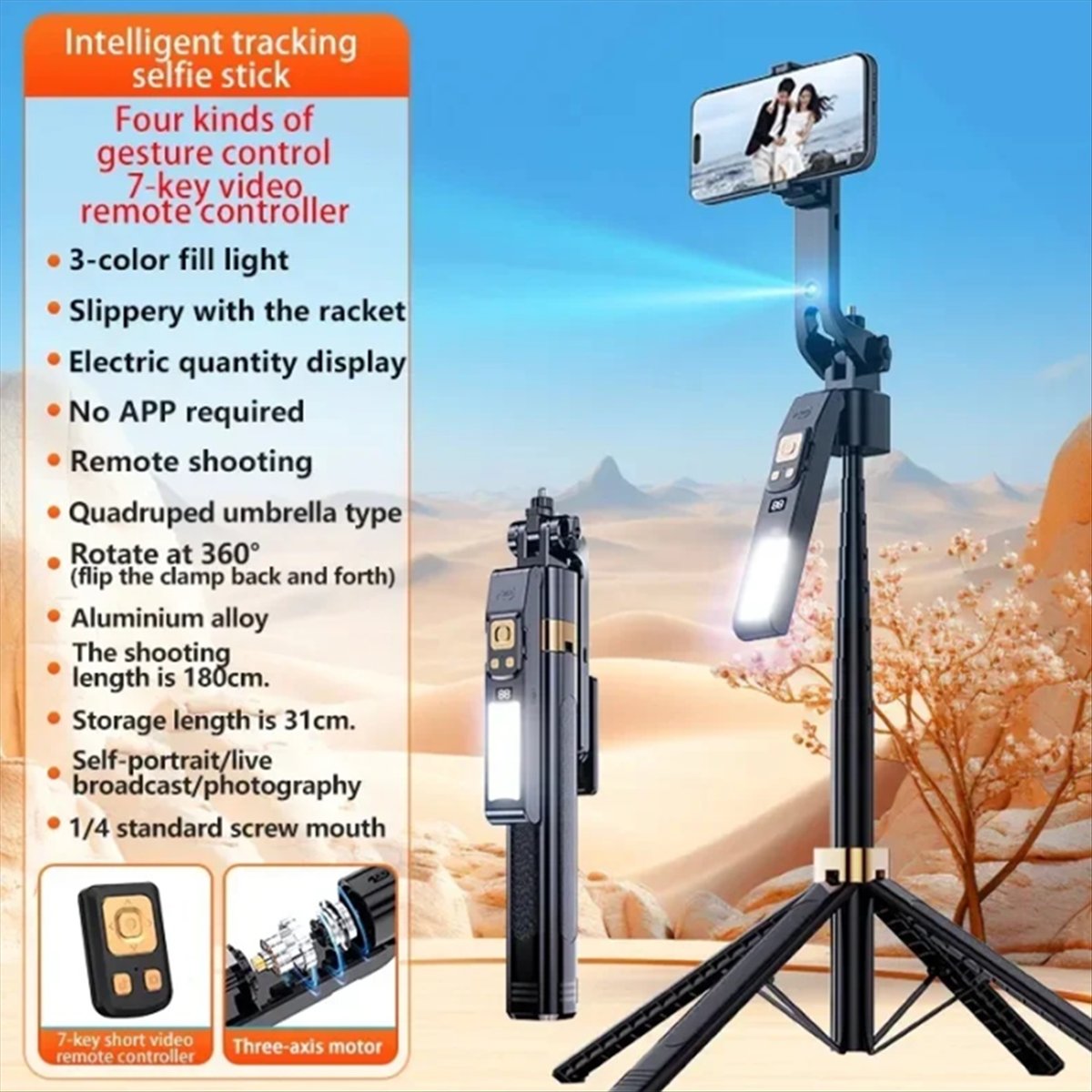 M05K CL12P Perche à selfie 180 - Selfie Stick Tripod avis et prix
