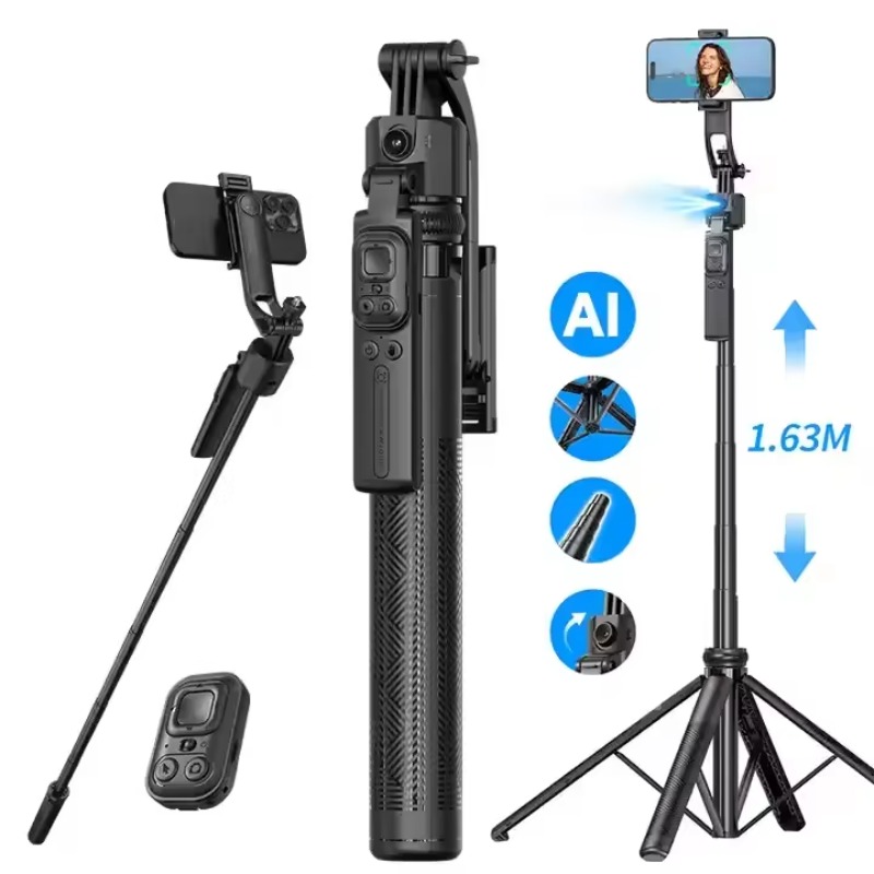 Stabilisateur de cardan pliabl - Selfie Stick Tripod avis et prix