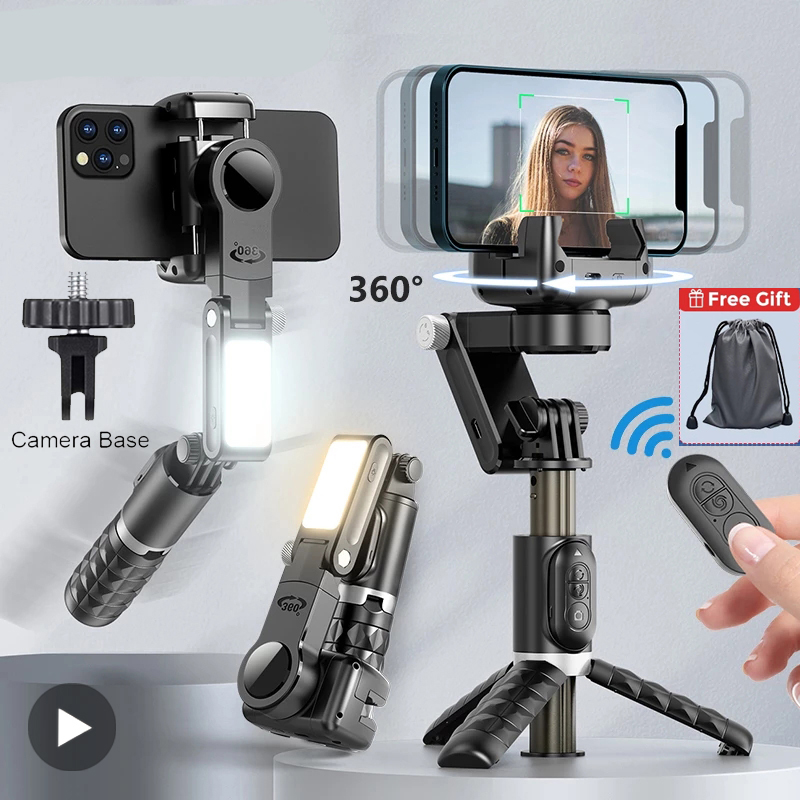 Selfie bâton téléphone cardan  - Selfie Stick Tripod avis et prix
