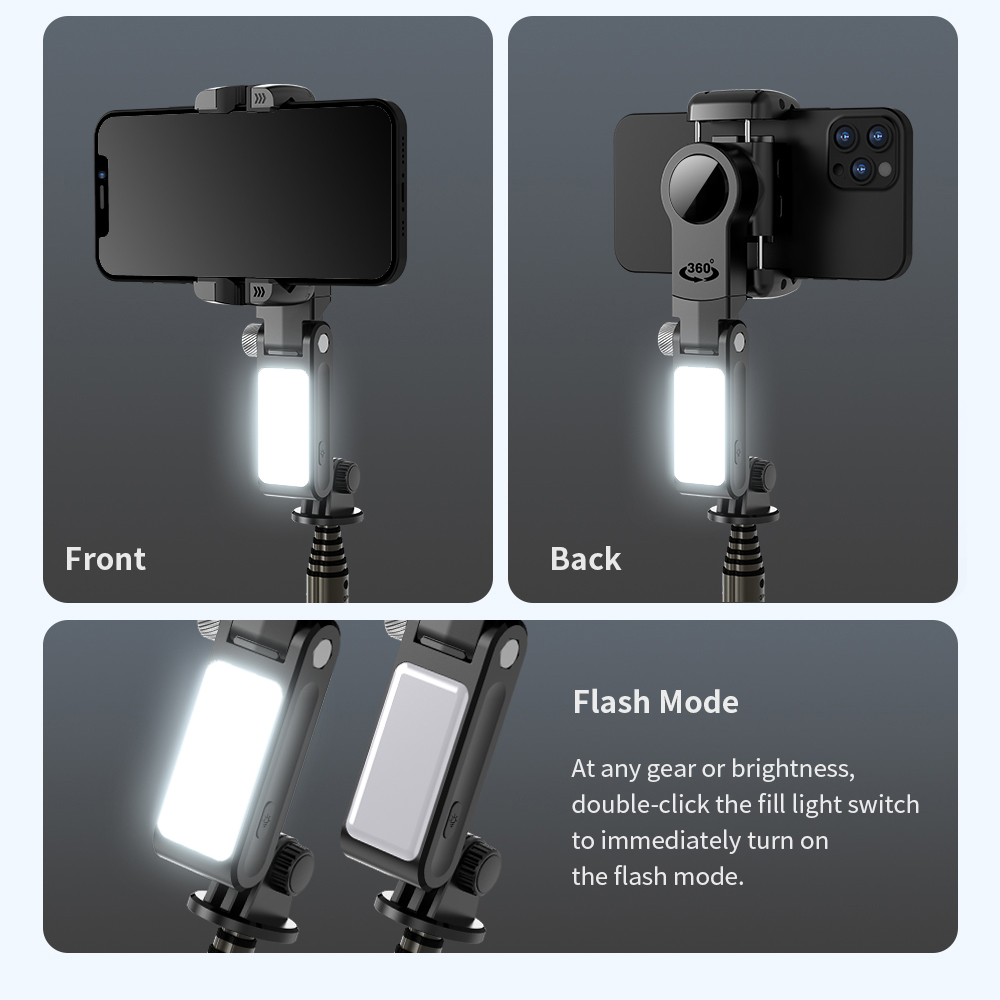Selfie bâton téléphone cardan  - Selfie Stick Tripod avis et prix