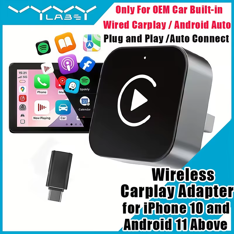 Adaptateur CarPlay sans fil 2- - Phone Accessories Design avis et prix