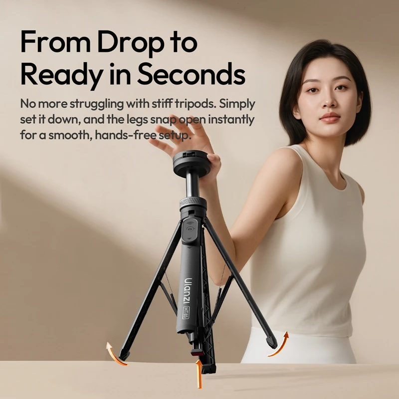 Trépied magnétique pour téléph - Selfie Stick Tripod avis et prix