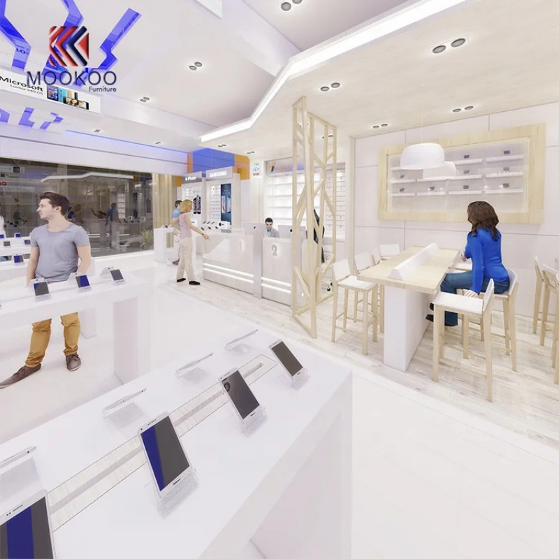 Présentoirs de magasin de télé - Phone Accessories Shop Design avis et prix