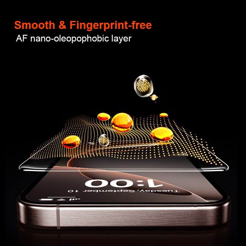 Film en verre trempé sans pous - Phone Accessories Online Store avis et prix